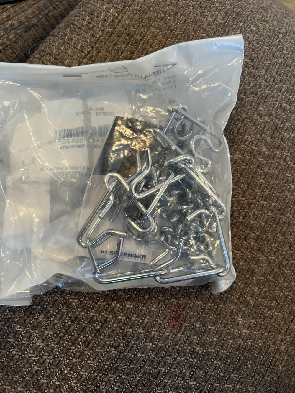 Sprenger ultra plus prong dog collar 3.0 mm 20 in. Chrome plated